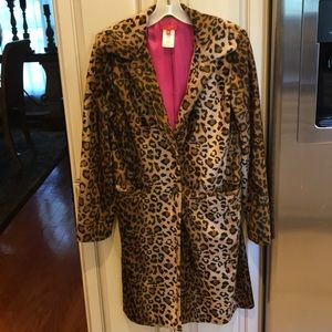 ABS Allen Schwartz leopard coat